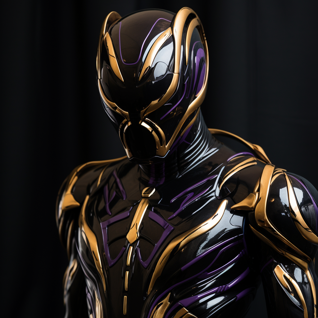 Sleek and Skintight Advanced Futuristic Suit