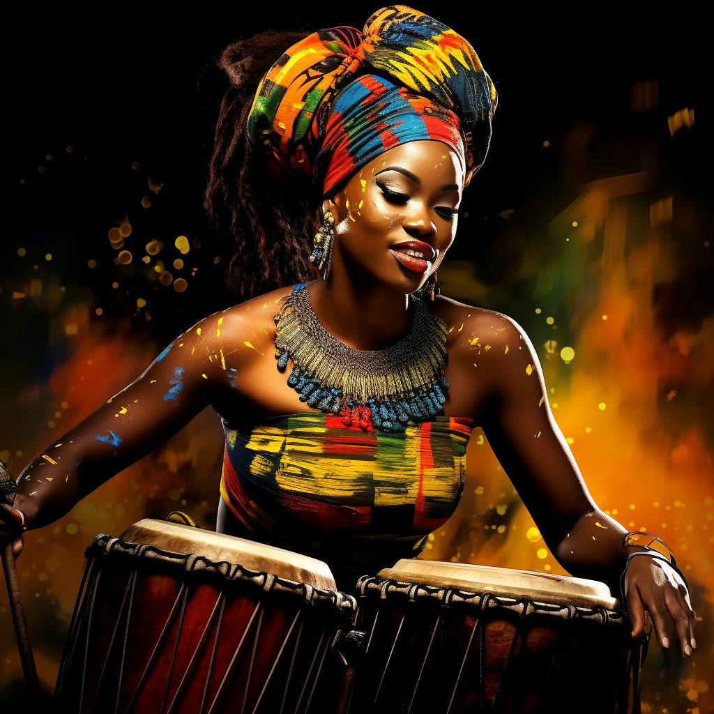 Vibrant African arts and cultural traditions