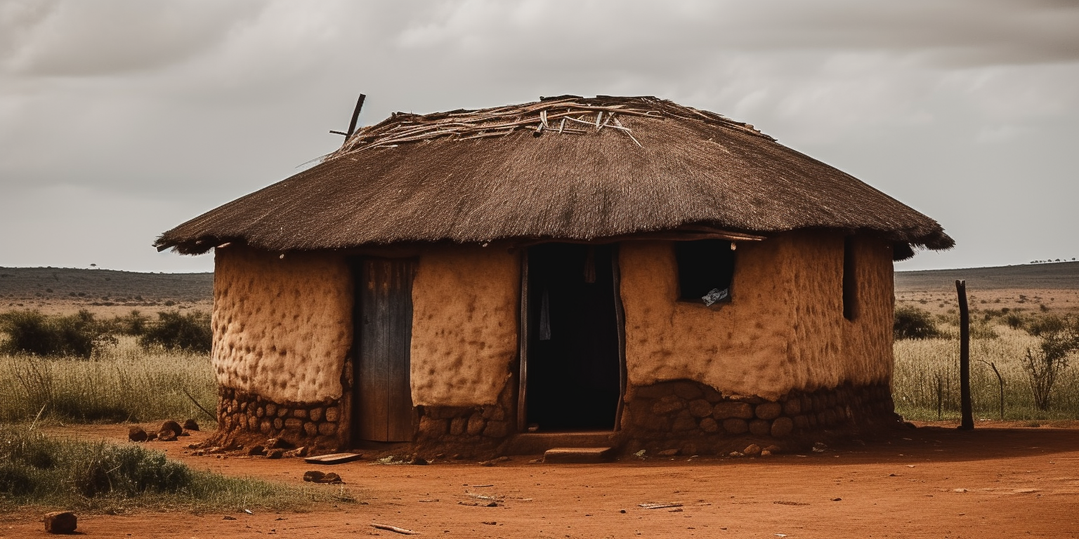 Old African Home in the Middle