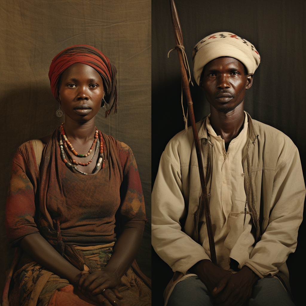 African male and female griots history