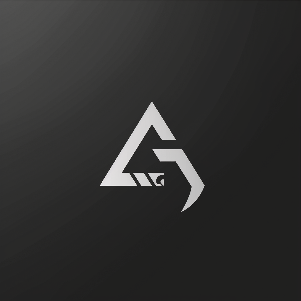 AGI icon in grayscale