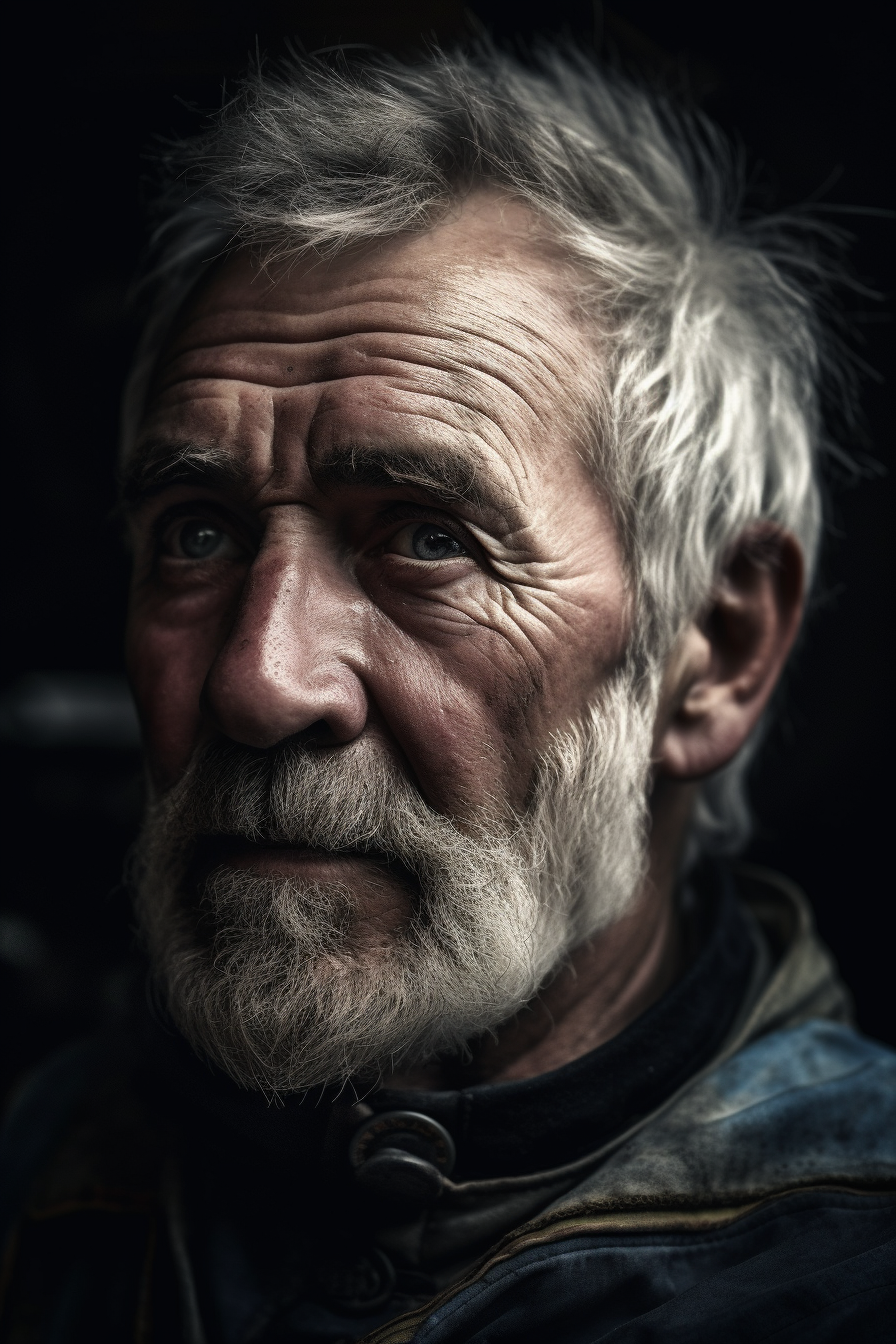 Portrait of an aging street racer