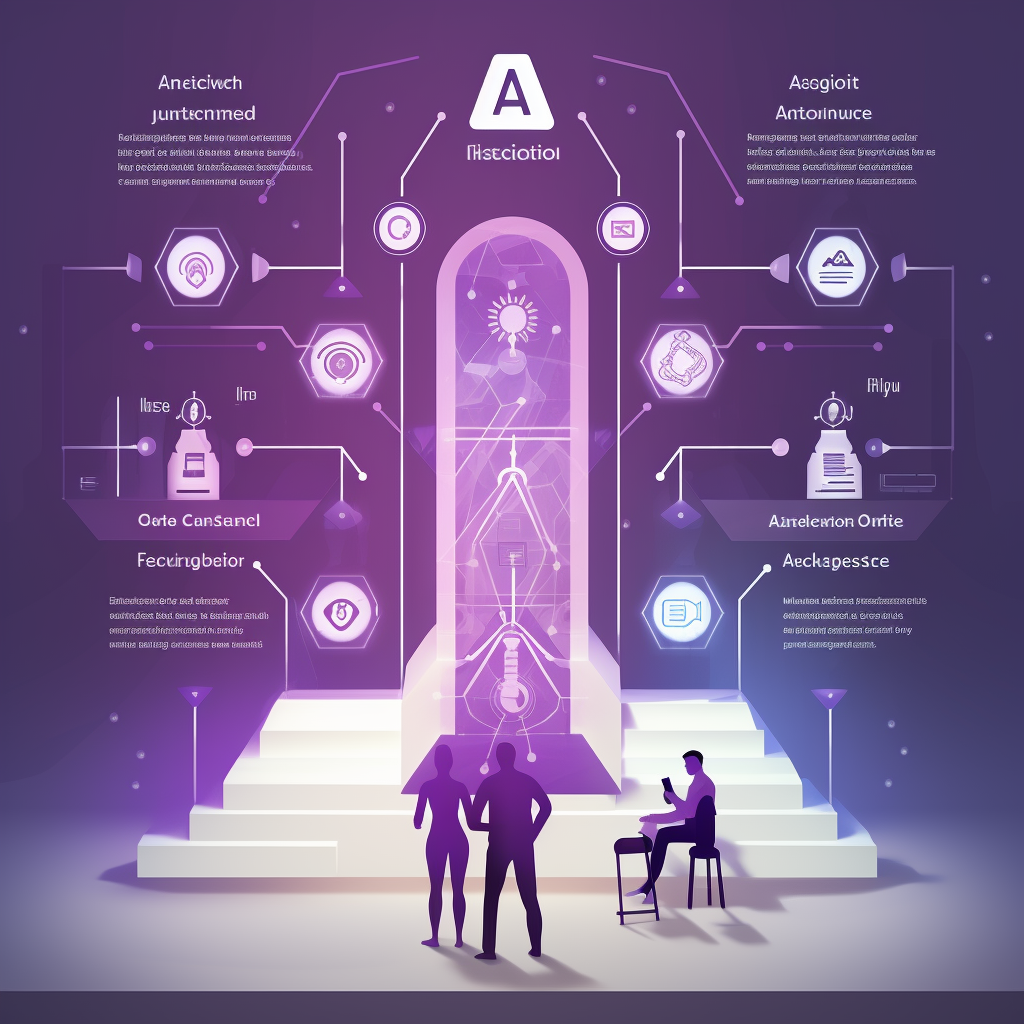 Illustration of AI and AGI influence