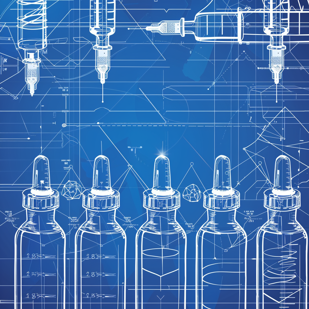 AI Machine Learning Blueprint Inspection Technology Vials