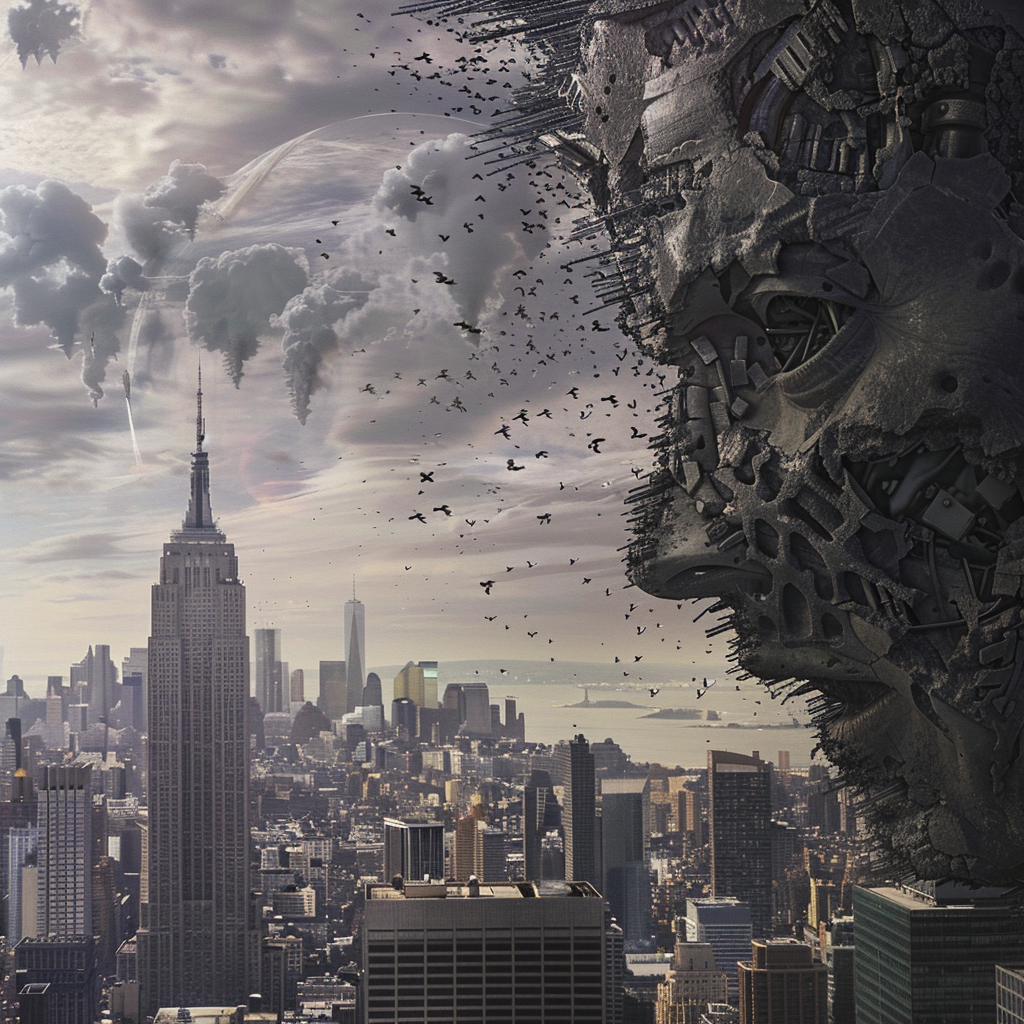 AI destruction in NYC