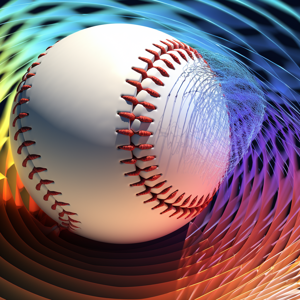 Detailed visualization of baseball airflow