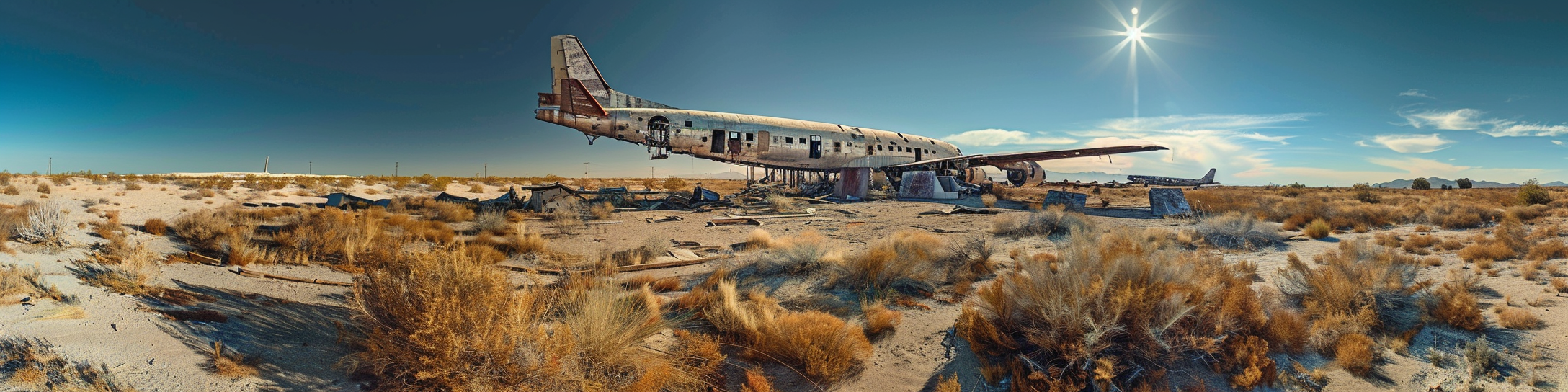 Airplane Graveyard Mojave Desert