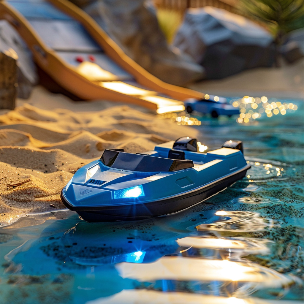 Akargol RC Boat LED Pool