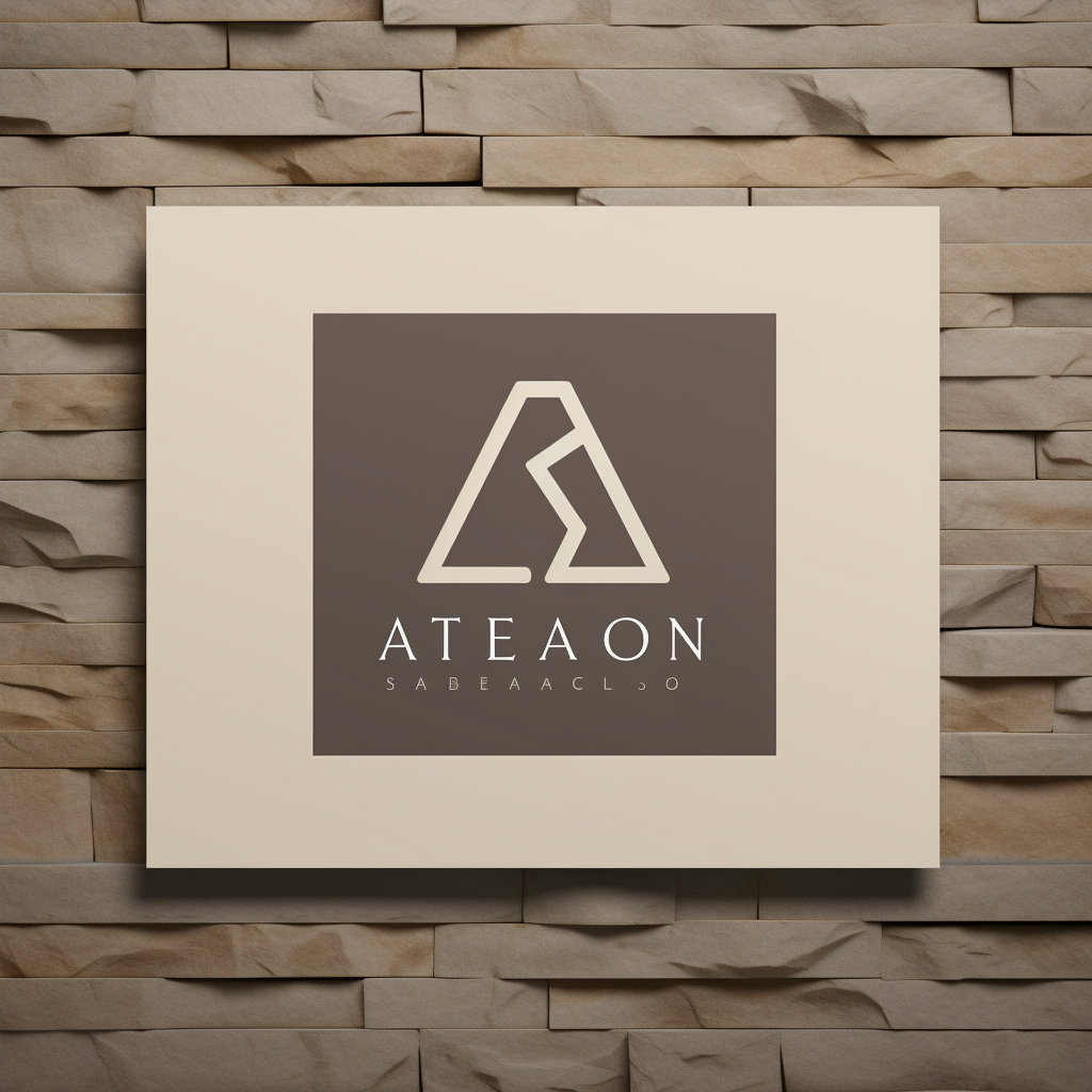 Minimalistic logo design for Ala Stone