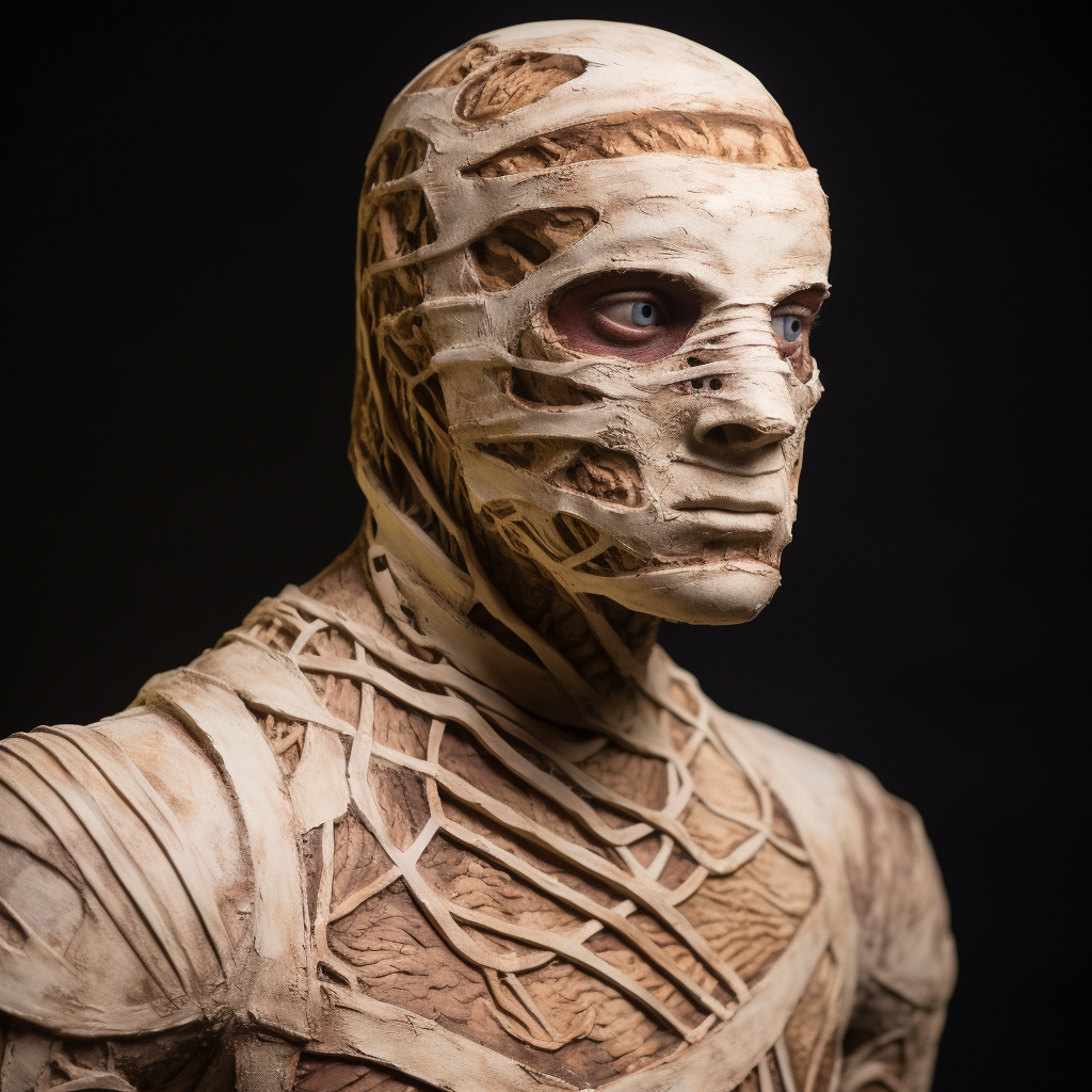 Alabama football player transformed into mummy