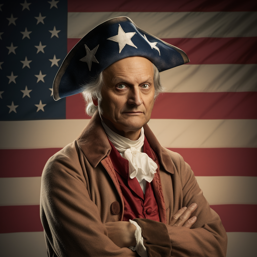 Alan Alda as Roger Sherman in 1776