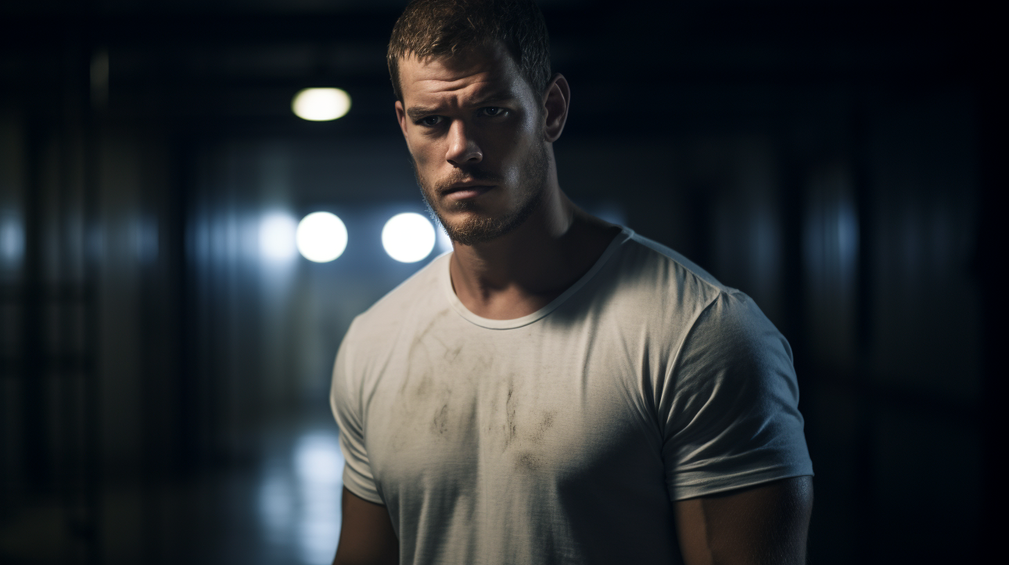 Alan Ritchson, the enigmatic drifter