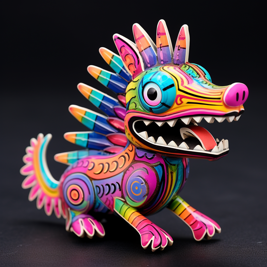 Alebrijes Pinata Lapel Pin