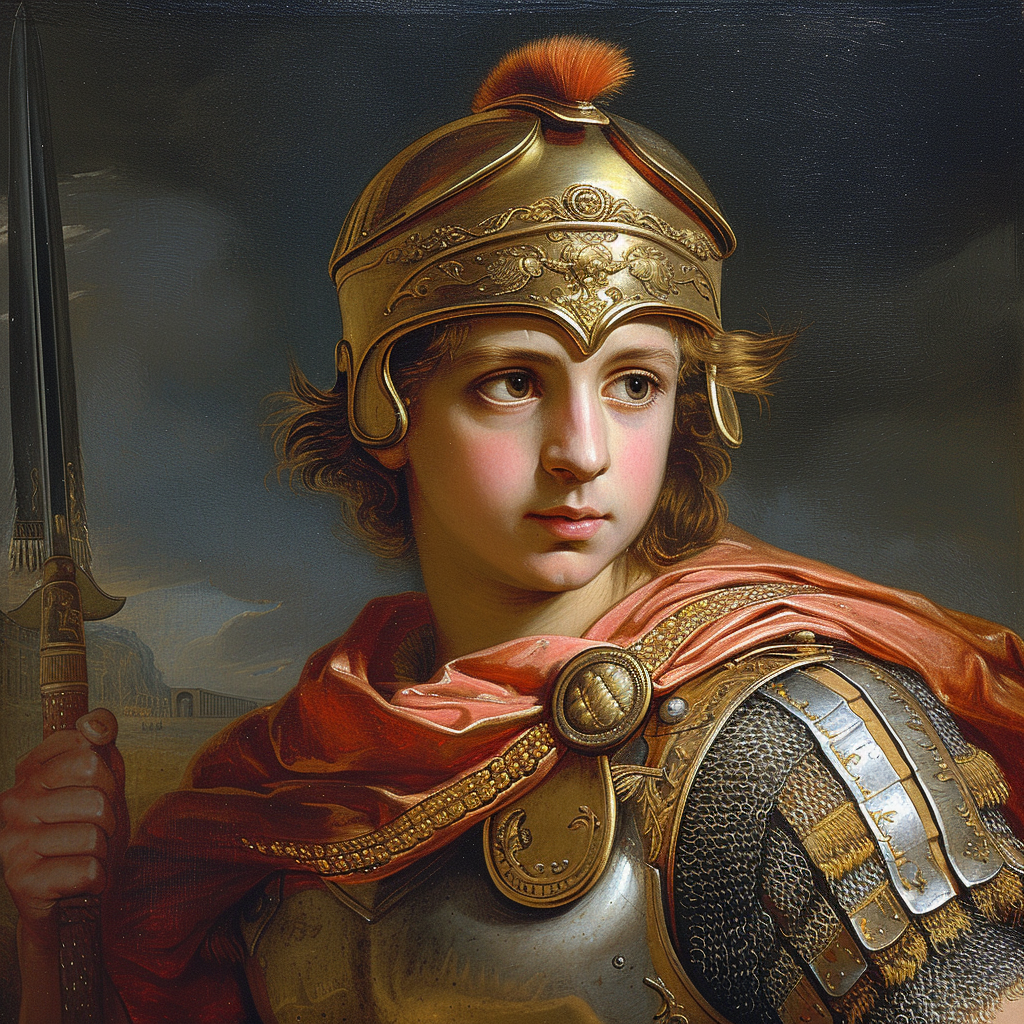 Alexander the Great at 14