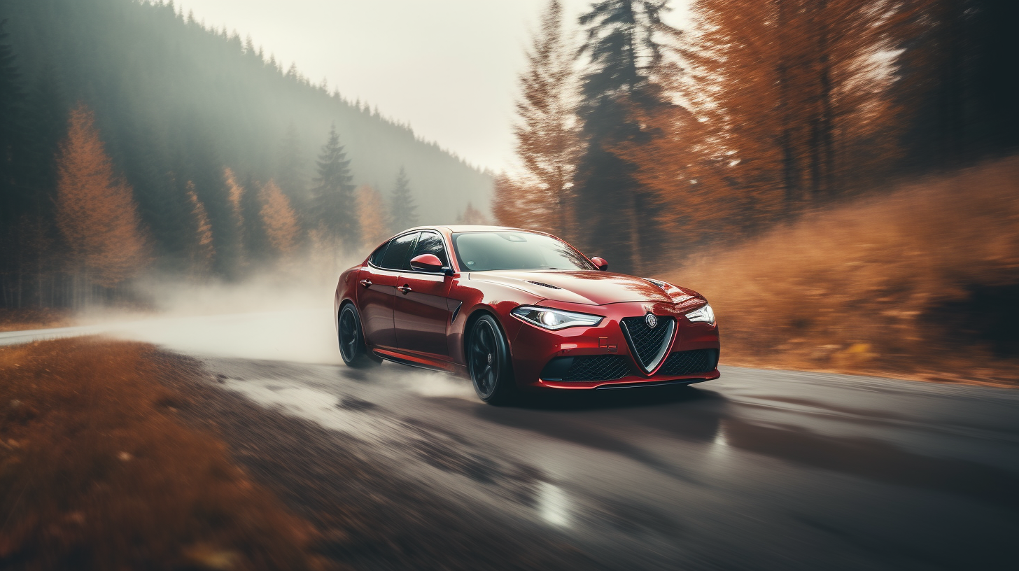 Dynamic Alfa Romeo Giulia Drive