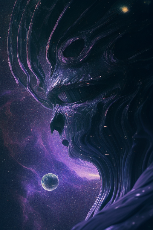 Close up of Alien Portrait