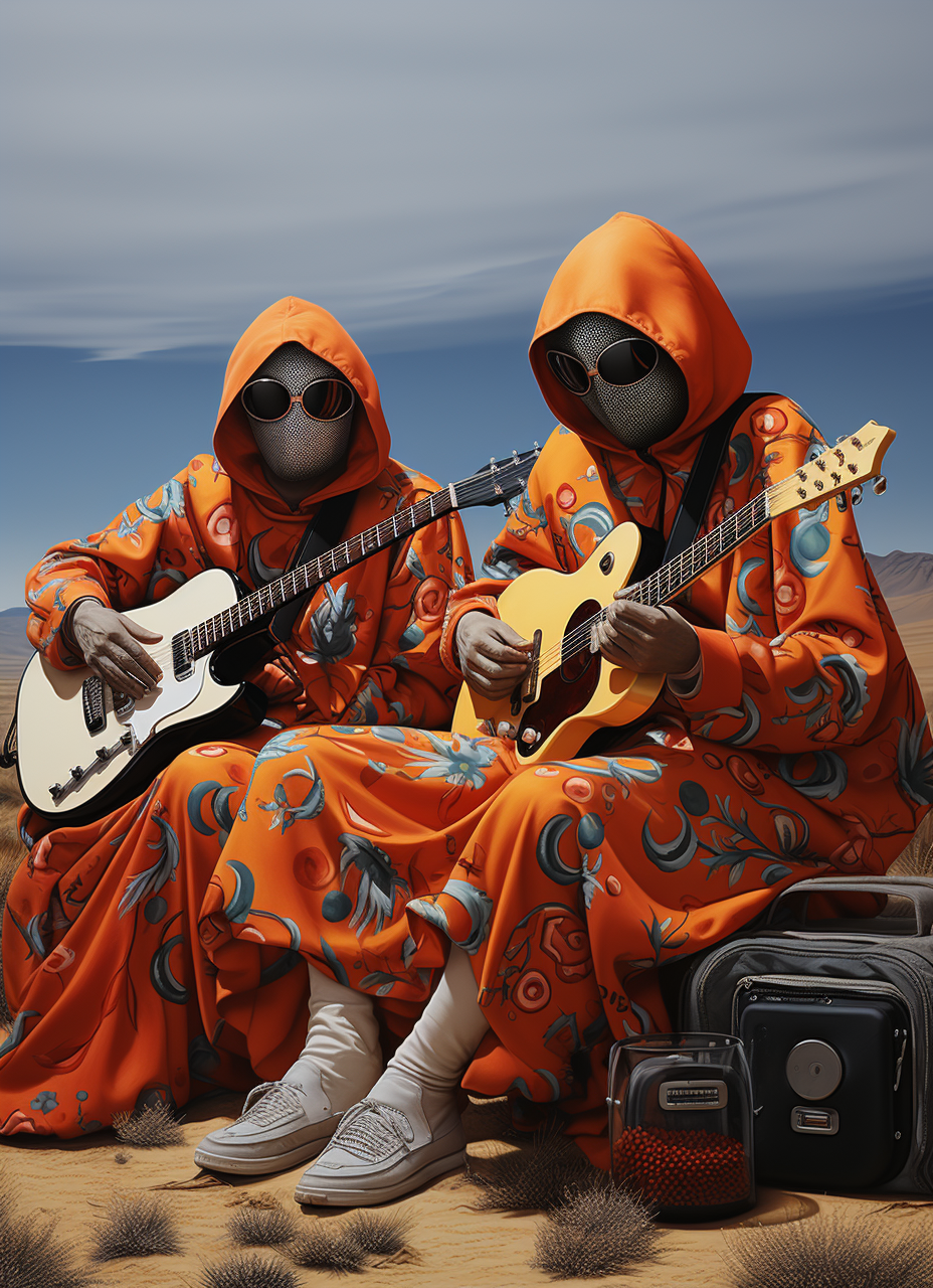 Poster of Alien Musicians on Alien Planet