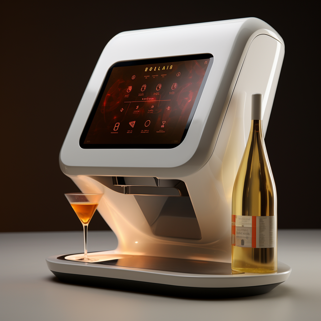 Alkohol Coctail Machine with Touch Screen