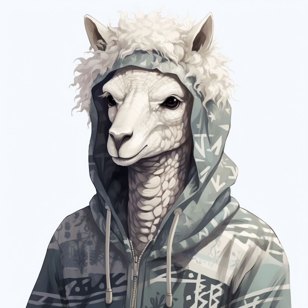 Cute alpaca images in various styles