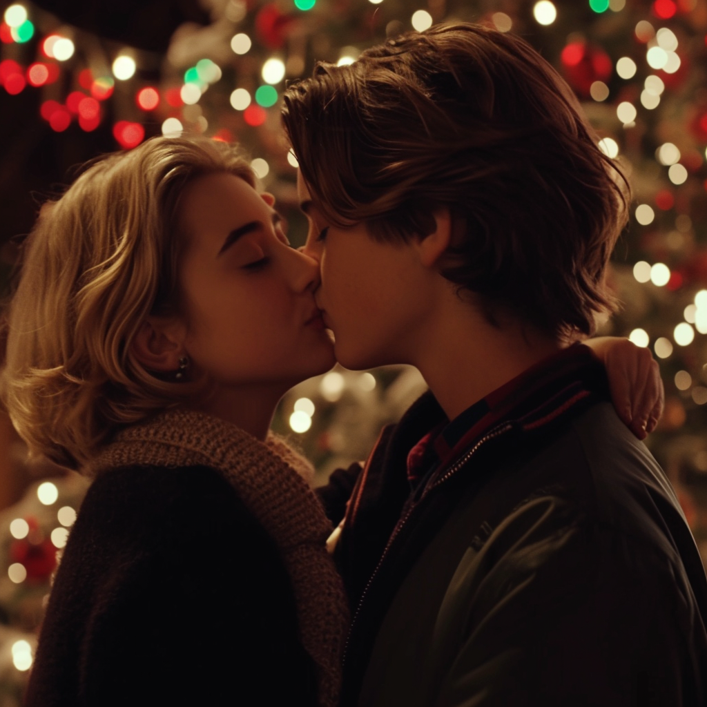 Romantic First Love Kiss with Alvaro Mel and Kiernan Shipka