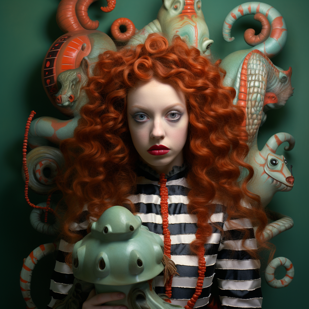 Mesmerizing Medusa Photo in Soft Colors