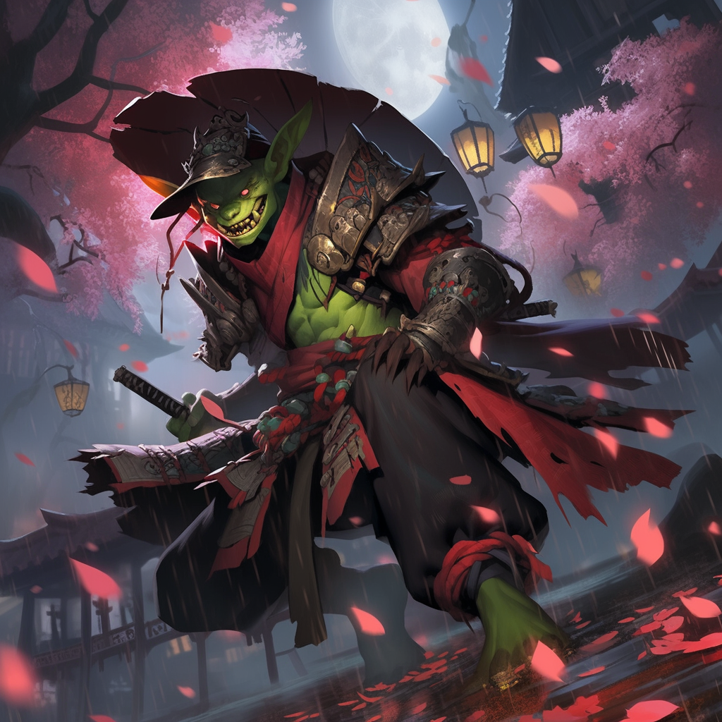 Incredible Enhanced Goblin Ronin Champion