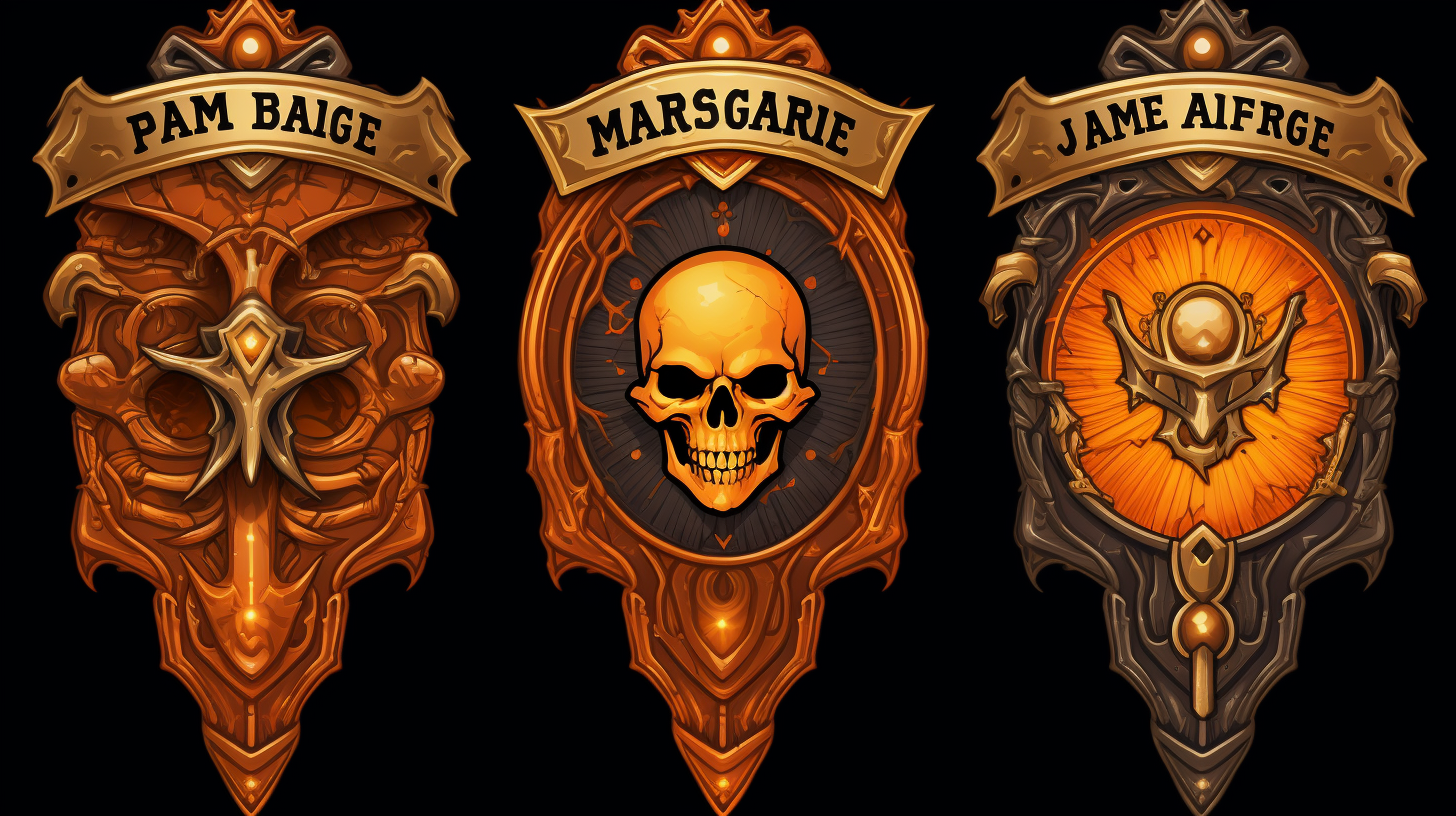 Amber Marauders Pirate Insignia Design