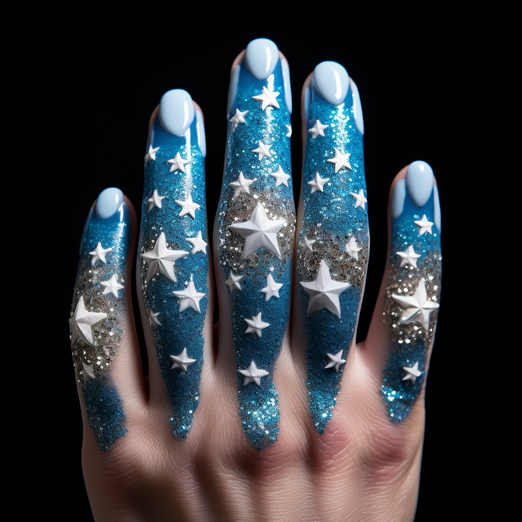 Stunning Manicure of American Stars