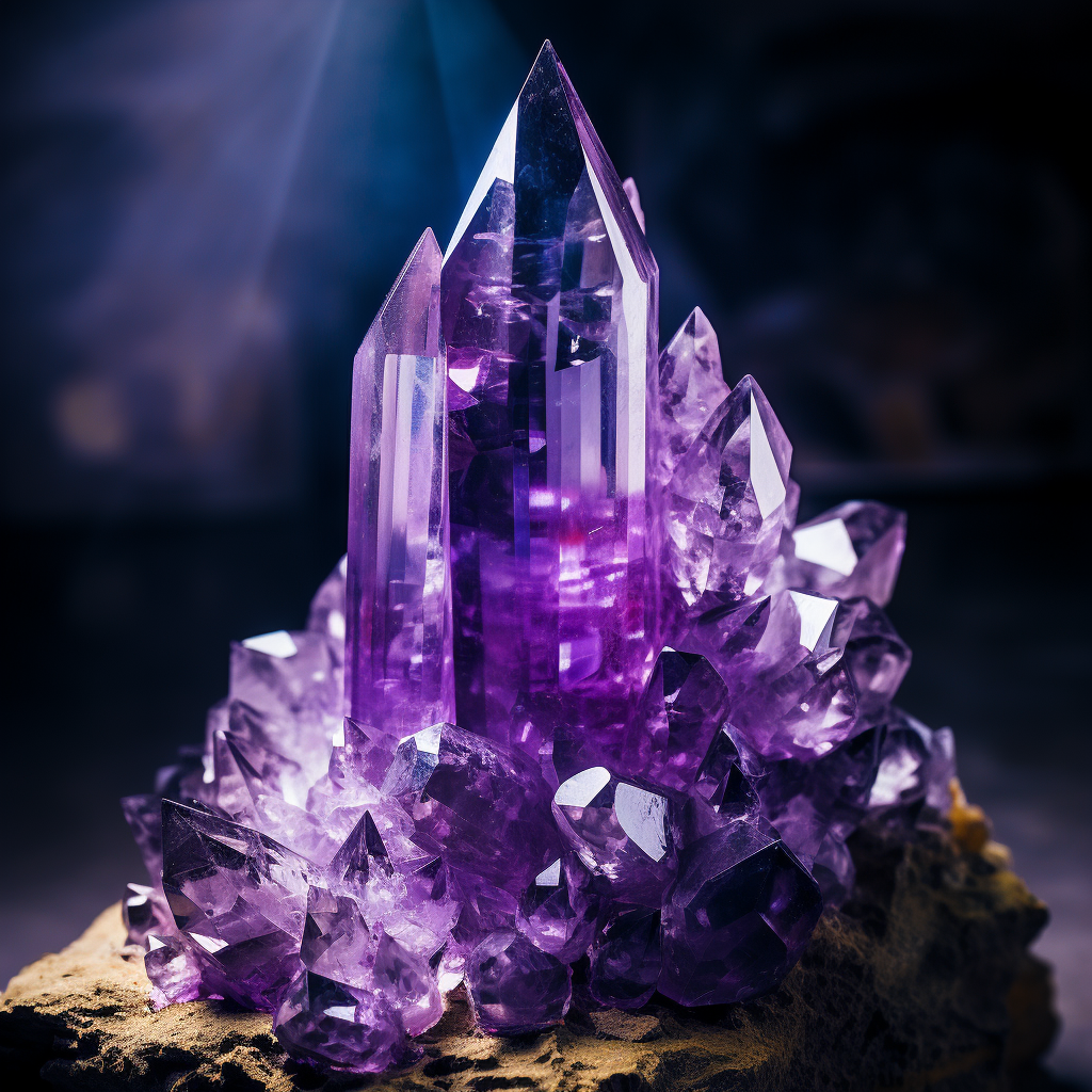 Amethyst Crystal for Healing and Relaxation