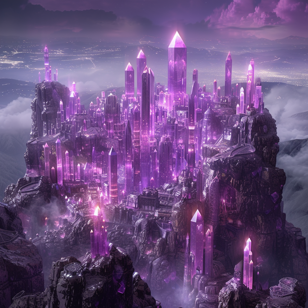 Amethyst City Building