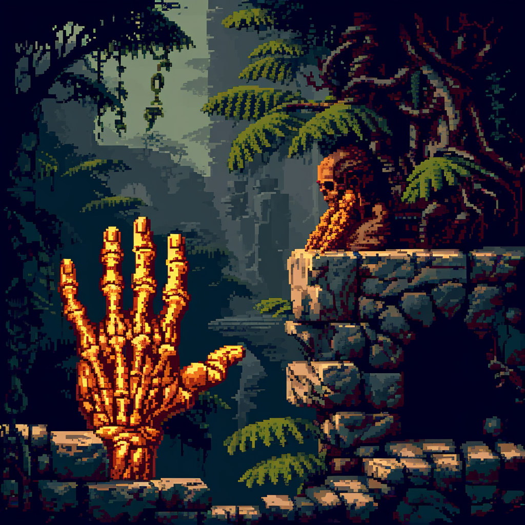 Amiga Game Hand of Glory: Magical Adventures