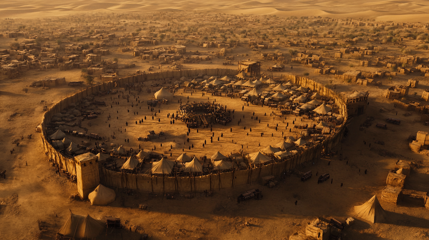 Ancient Tent City Desert View