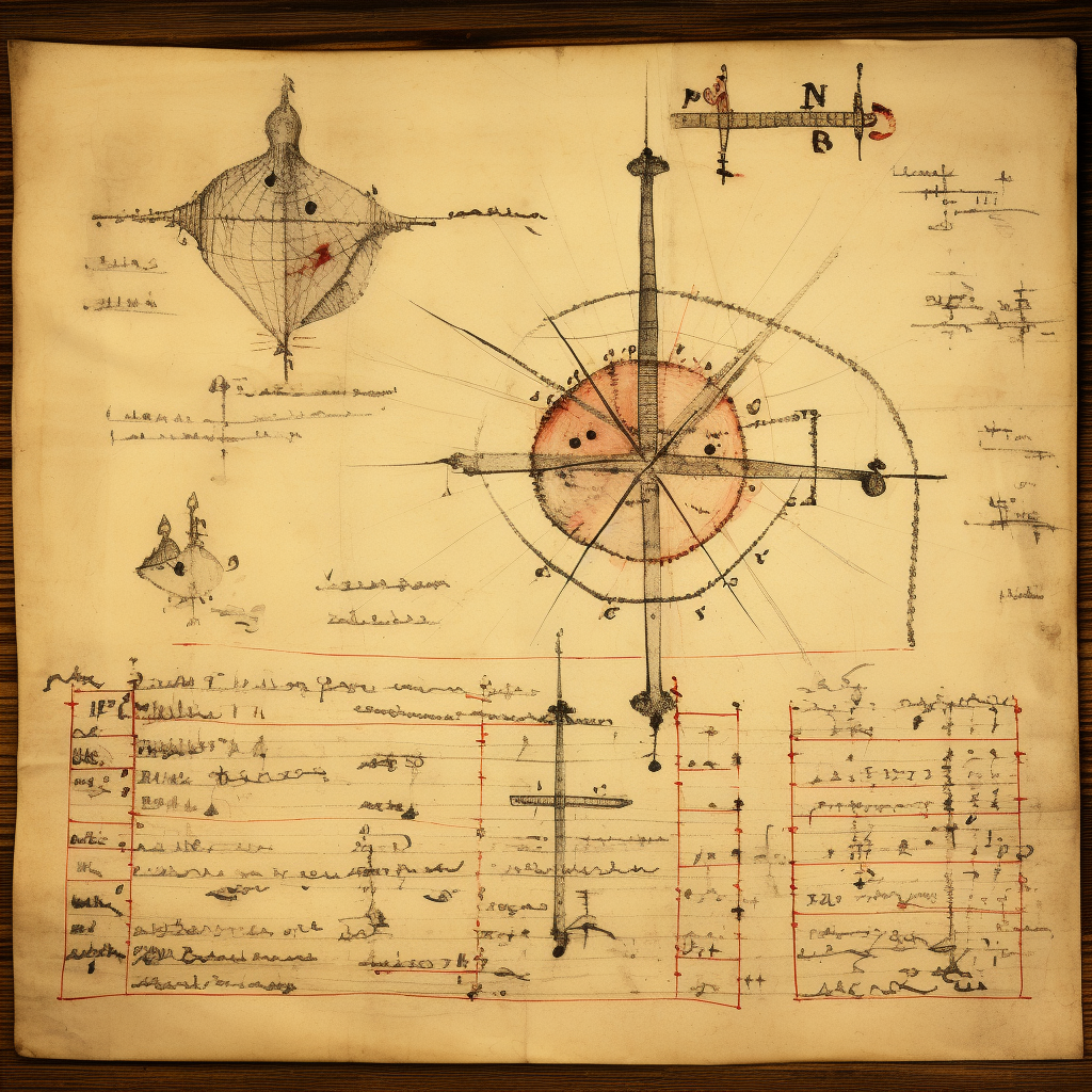 Ancient Document with Early Warnings Graphs