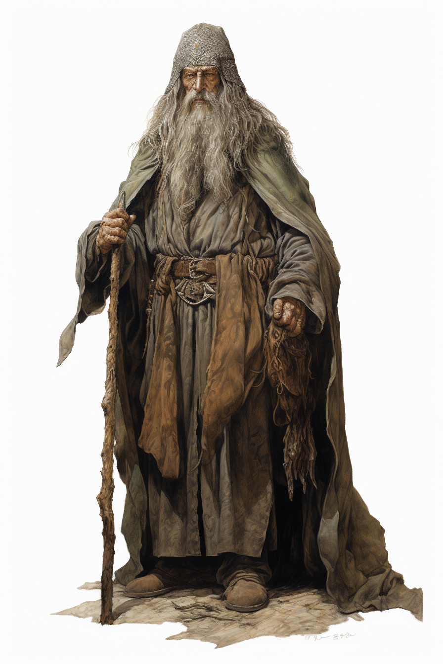 Finnish wizard full body perspective