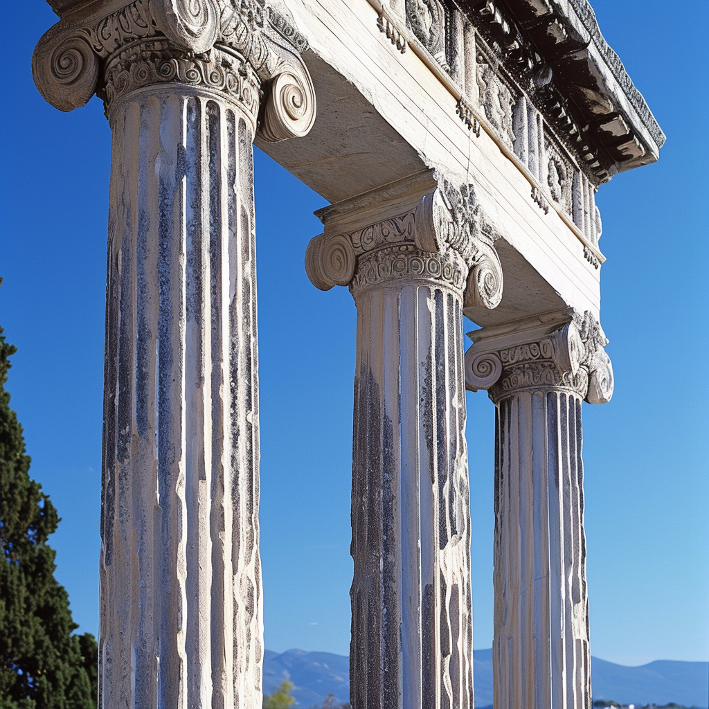 Ancient Greece Columns - Doric Ionic Corinthian