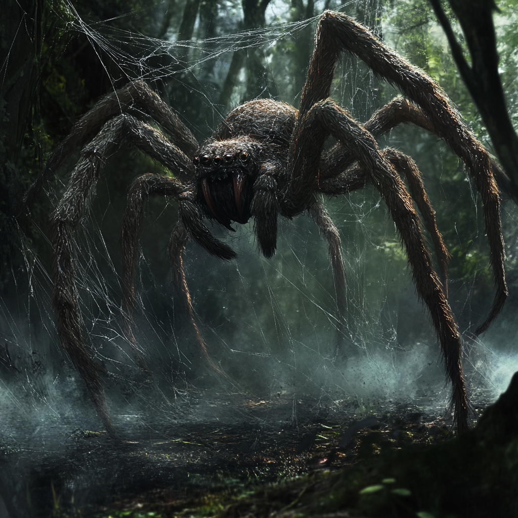 realistic ancient spider fantasy