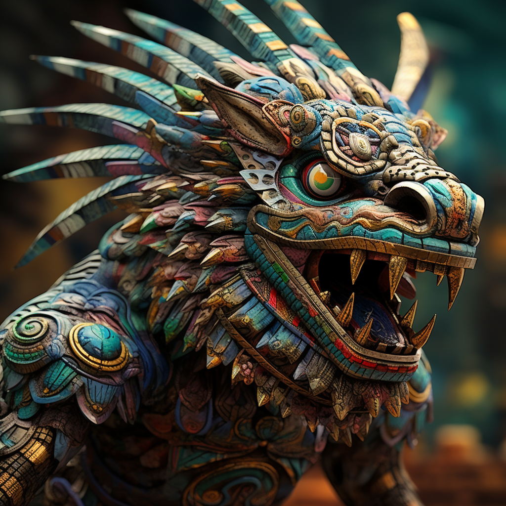 Hyperrealistic Ancient Aztec Image