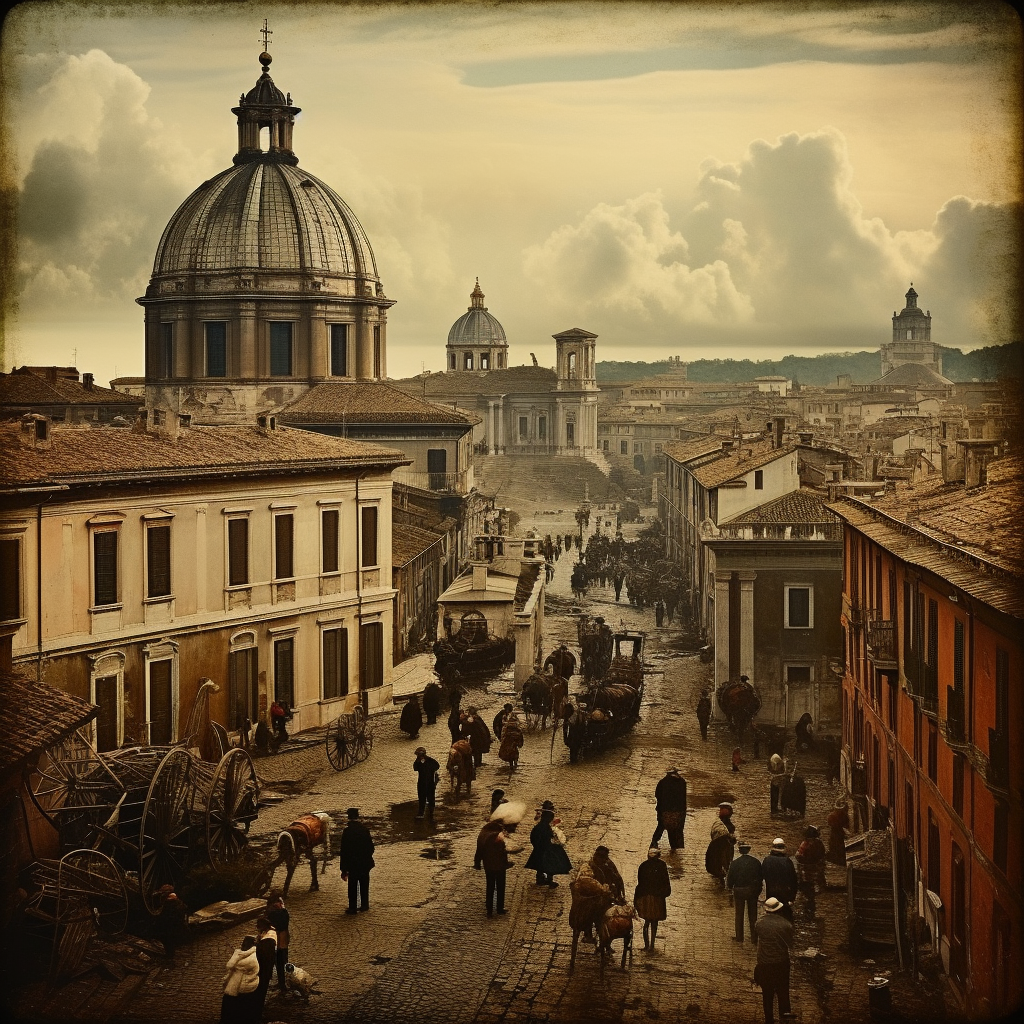 Ancient Rome Daguerreotype Photos