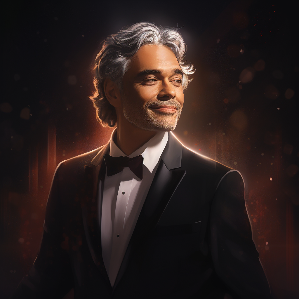 Andrea Bocelli performing live