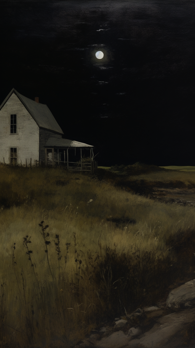 Andrew Wyeth's Serene Countryside Farm