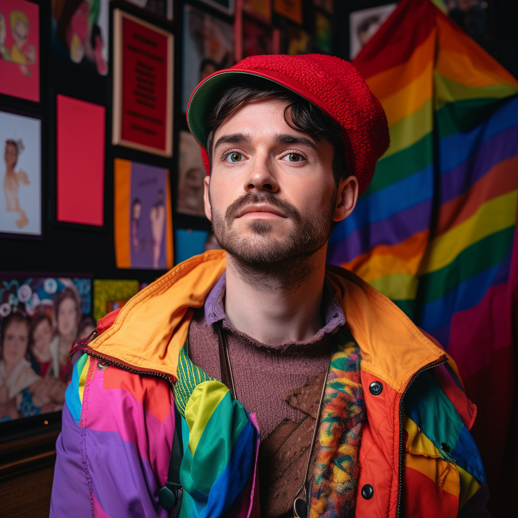 Andrew Tate celebrating Pride Month