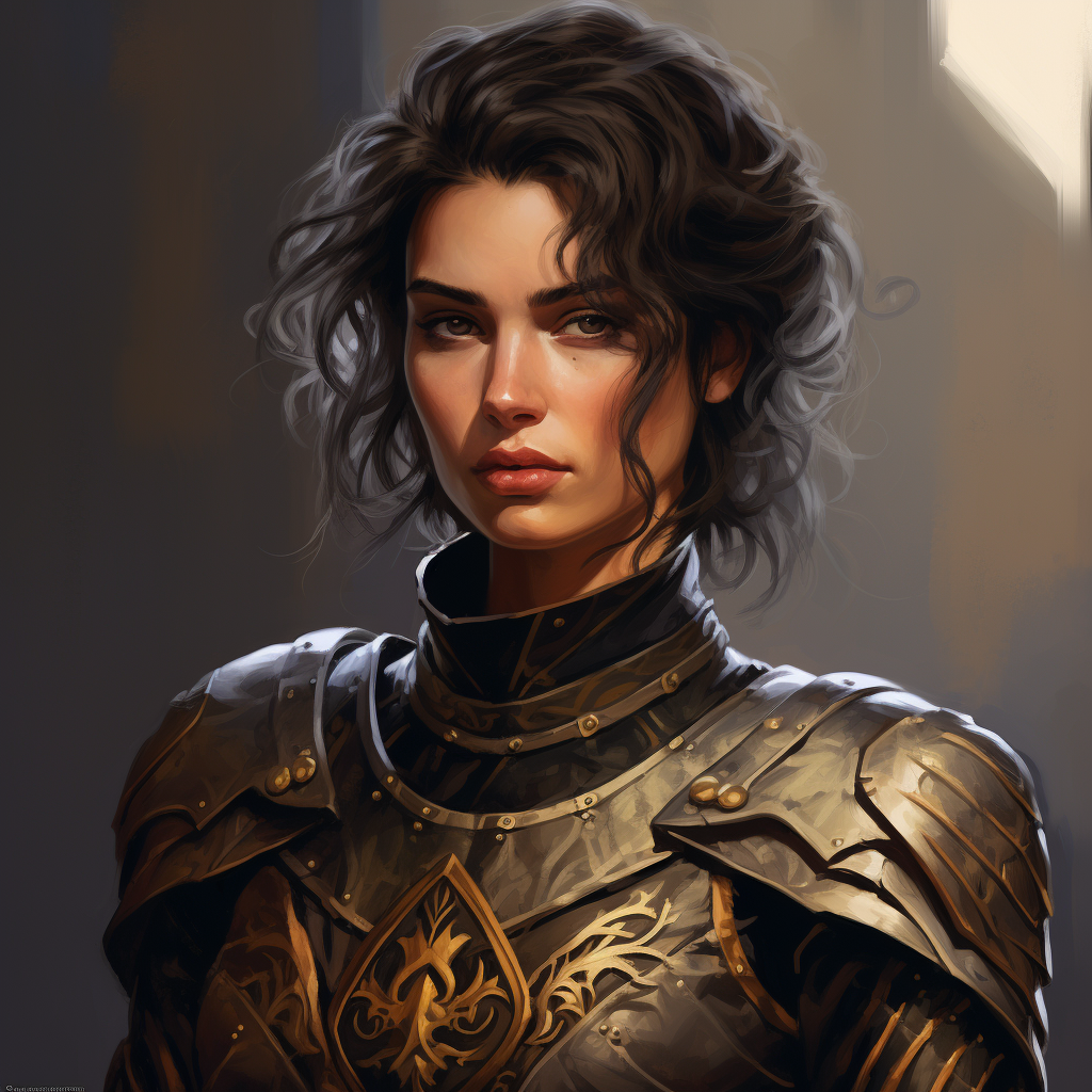 Androgynous D&D Paladin Image