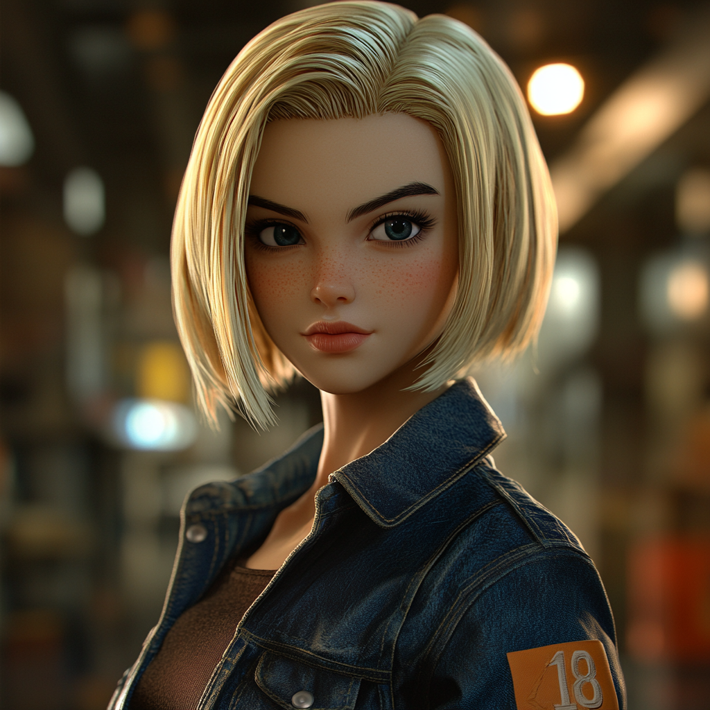 Android 18 advanced android character