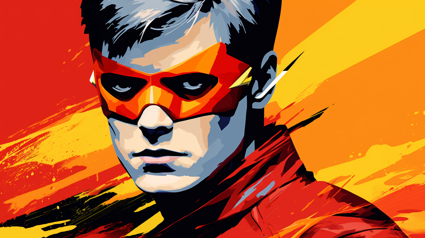 Vibrant Flash Artwork