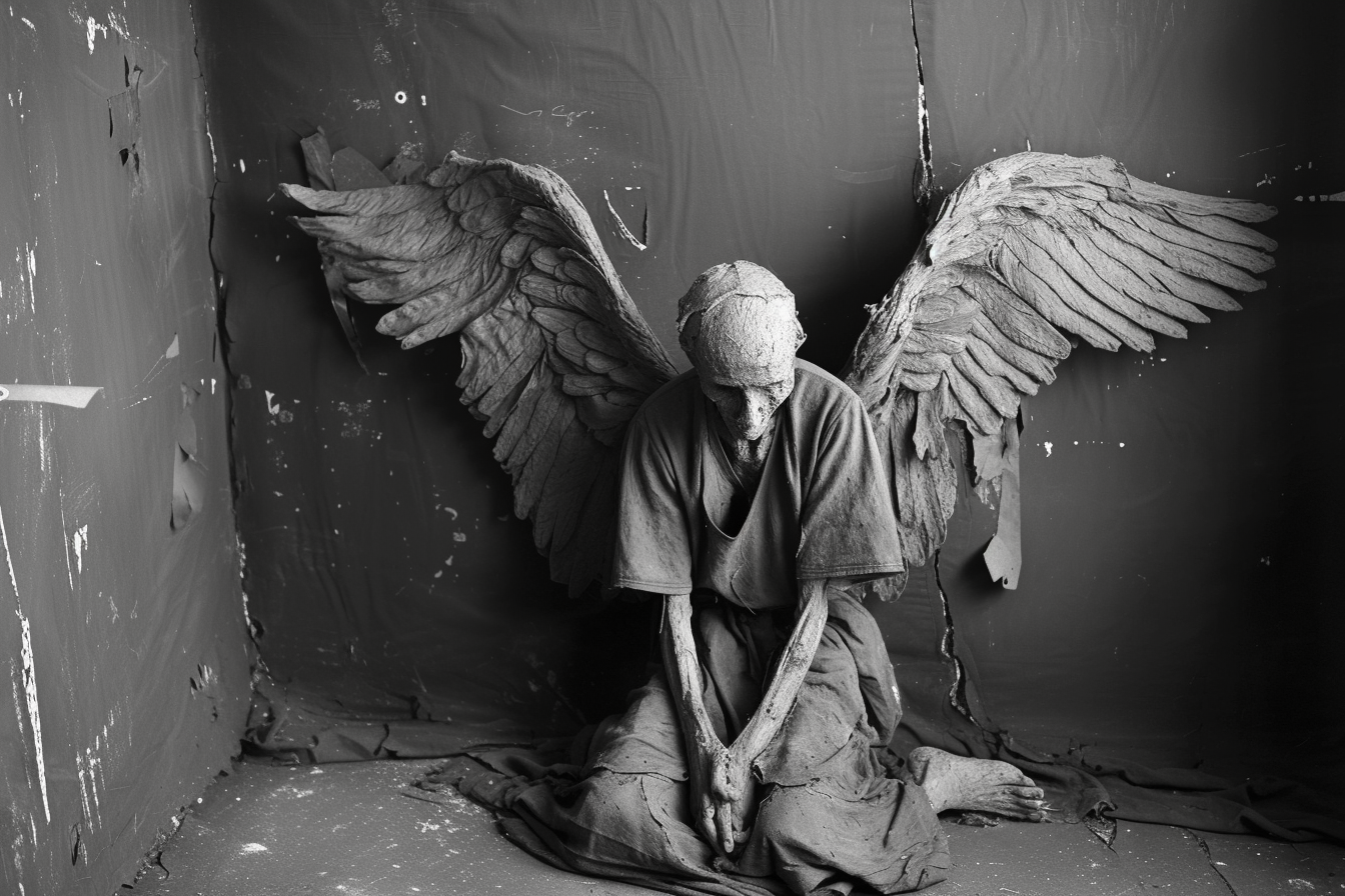 Angel by Roger Ballen