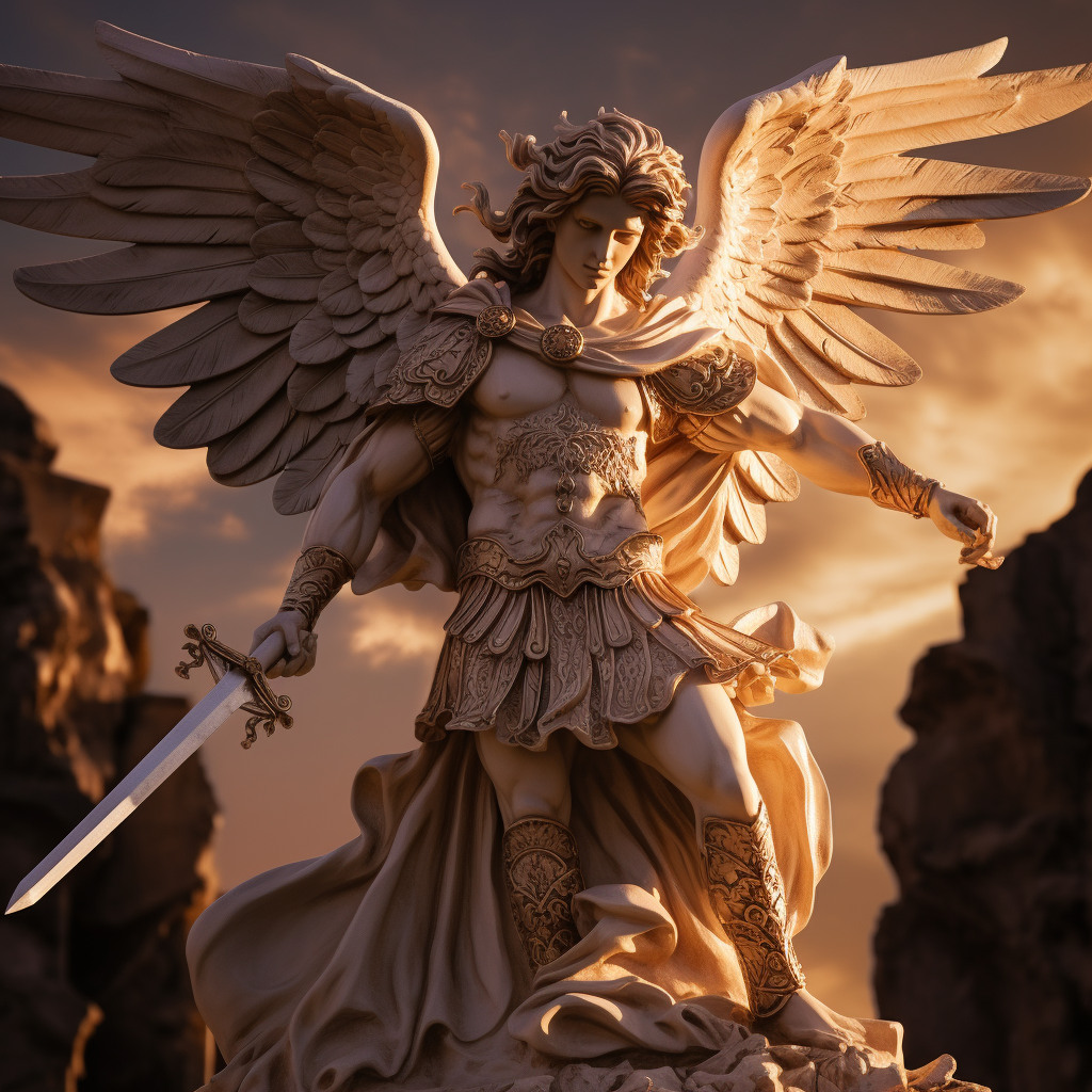 Archangel Saint Michael with Sword