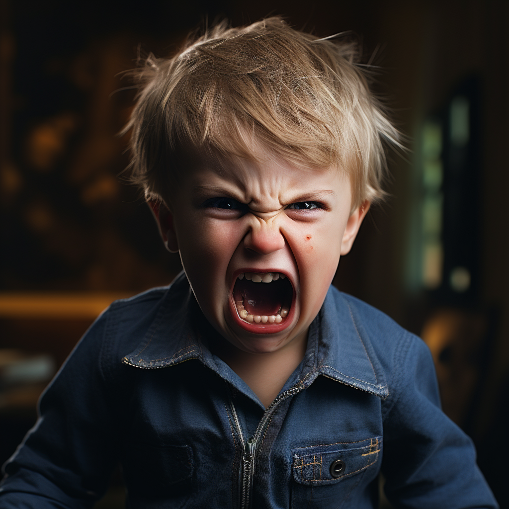 Image of a Very Angry Child