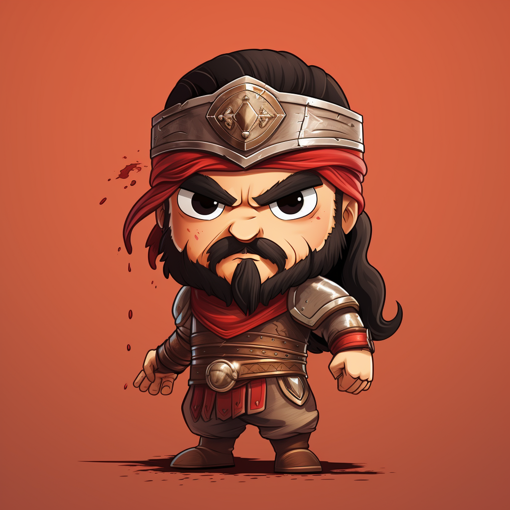 Angry Turkish Warrior Chibi