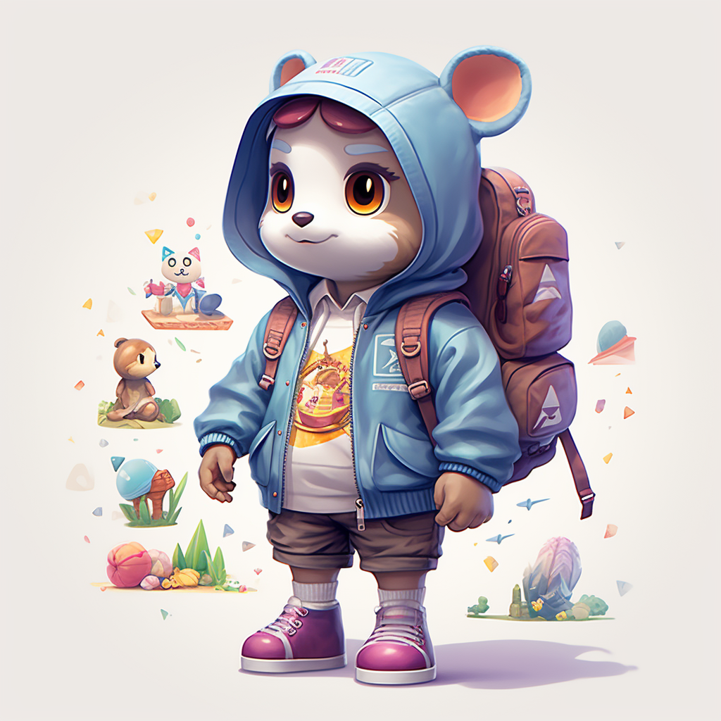 Animal Crossing streetwear outfit image