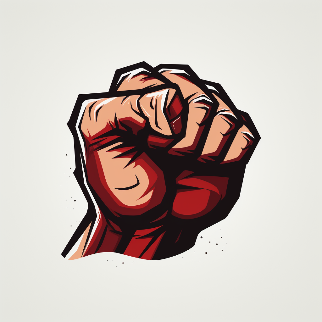 Fist logo in animated format